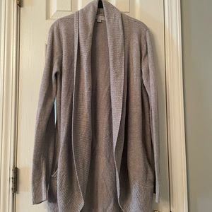 Barefoot Dreams Cozy Gray Cardigan